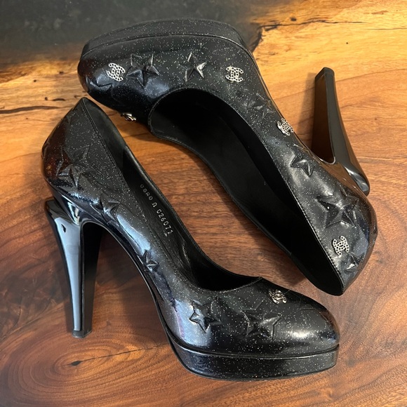 Chanel ‘Star Motif’ Pumps - Very Rare, Beautiful Near New Condition - Picture 5 of 11